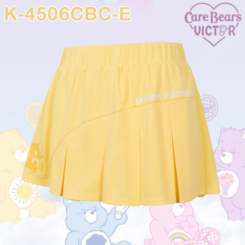 กระโปรงกีฬาวิคเตอร์ K-4506CBC X Care Bears สีเหลือ