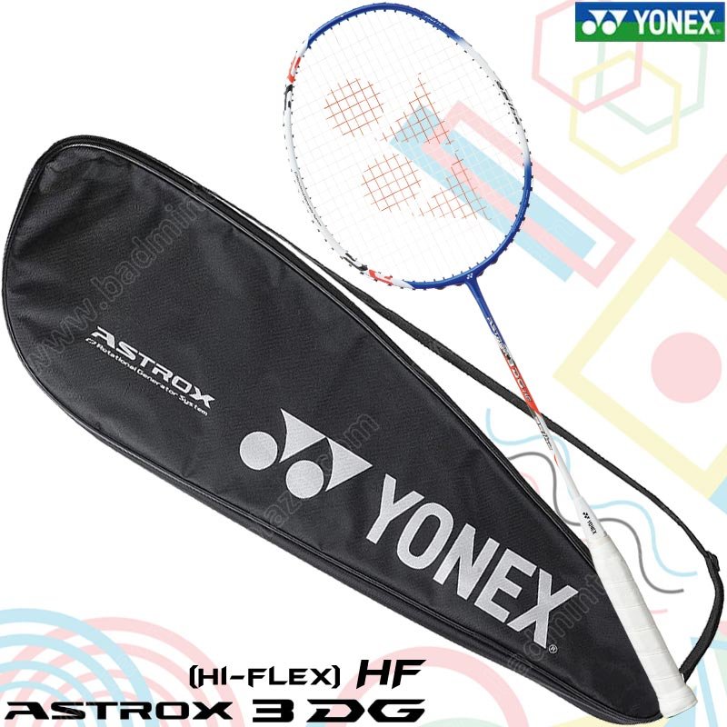 YONEX ASTROX 3DG HF Blue/White Free! String (AX3DG