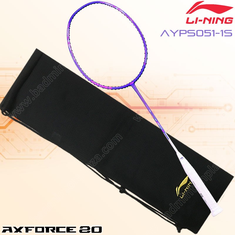 LI-NING Axforce 20 (4U) Blue/White Free! String+Grip (AYPS051-1S)