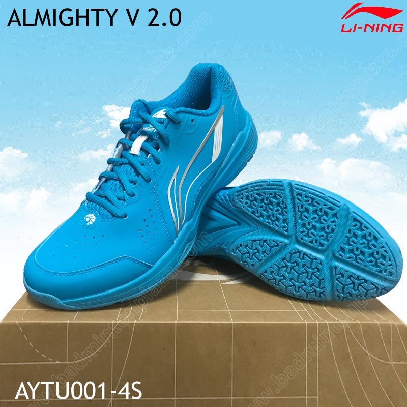Li-Ning ALMIGHTY V 2.0  Badminton Shoes Blue Danub