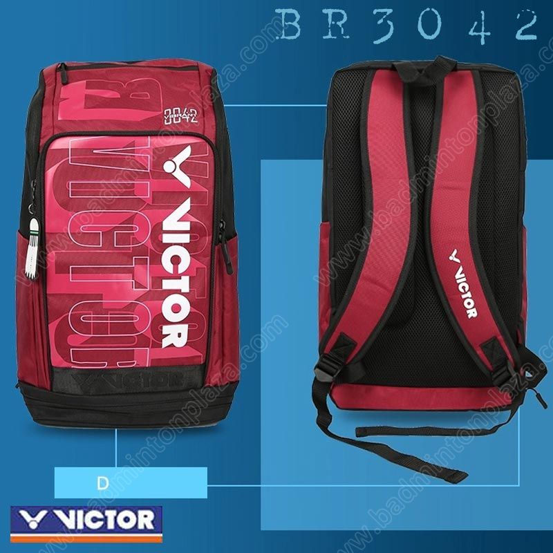 Badminton Bags - Backpack - VICTOR - VICTOR BR3042 VIBRENT SPORTS ...