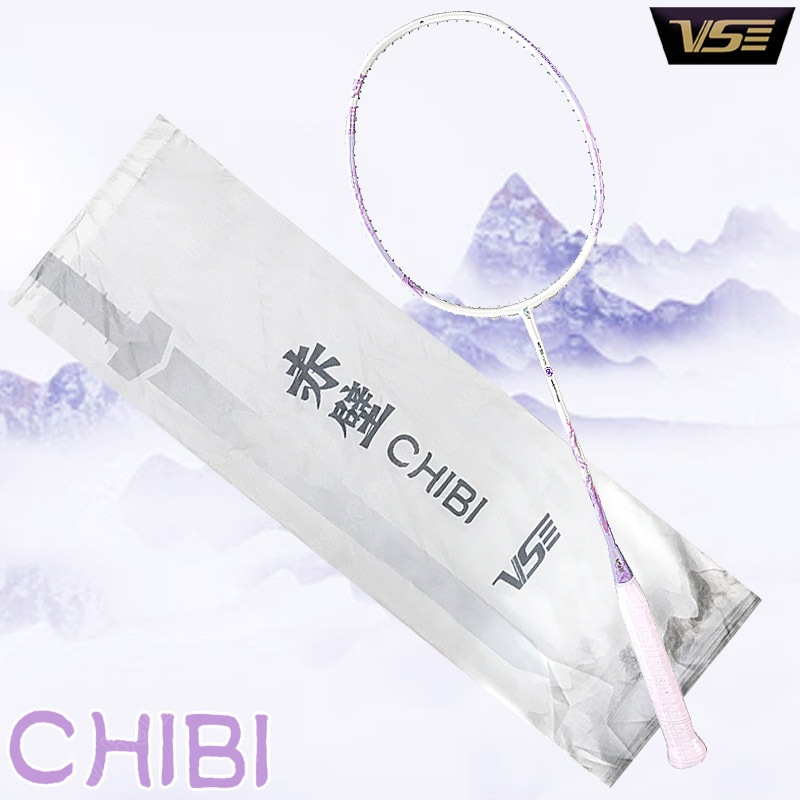 VS Badminton Racket CHIBI Wind Free! String+Grip+Cover (CHIBI-M)