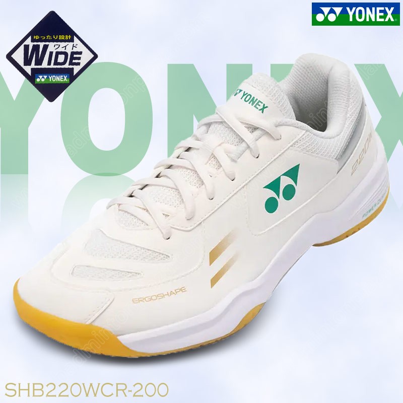 YONEX POWER CUSHION SHB220WCR Wide Off White (SHB220WCR-200)