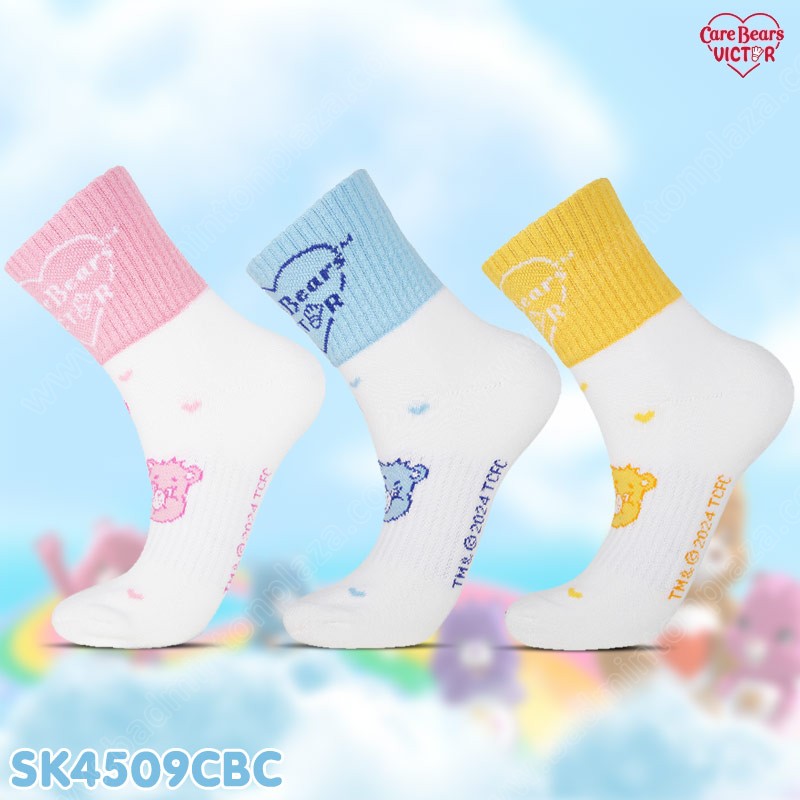 VICTOR SK4509CBC X Care Bears Junior's Sports Socks (SK4509CBC-S)