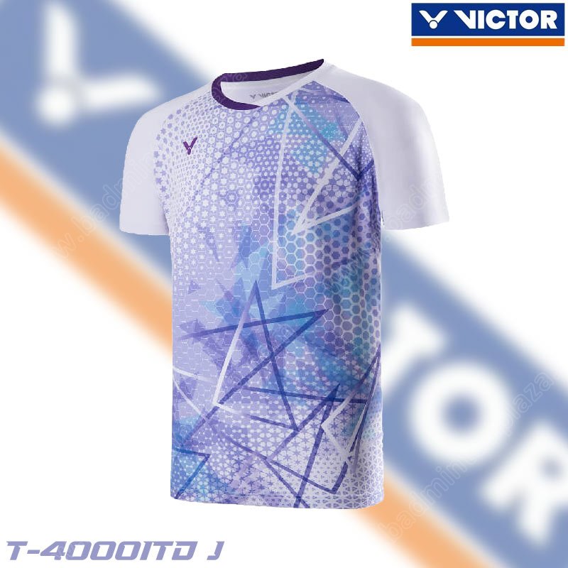 VICTOR T-40001TD Tournament Series T-Shirt Purple