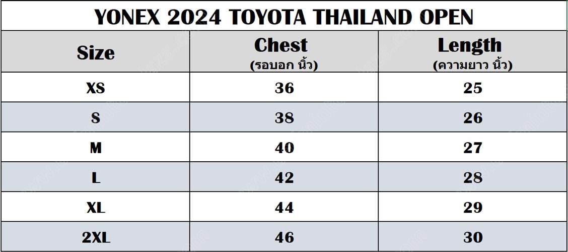 2024-TOYOTA-THAILAND-OPEN-Size-Chart